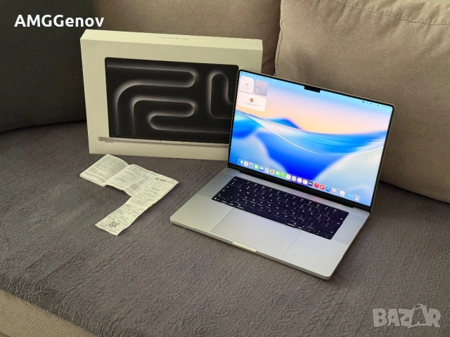 Чисто Нов Macbook Pro 16’ M5 Max/48GB Ram/2TB SSD/Гаранция