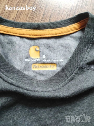 Carhartt Men's Loose Fit Heavyweight Short-Sleeve Logo Graphic  - мъжка тениска р-р S, снимка 7 - Тениски - 54381648