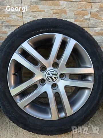 Продавам ОРИГИНАЛНИ Джанти Volkswagen 16цола 5x100 VW Bora, Golf Audi a3, Leon,Shkoda 6,5J ET50, снимка 4 - Гуми и джанти - 55469831