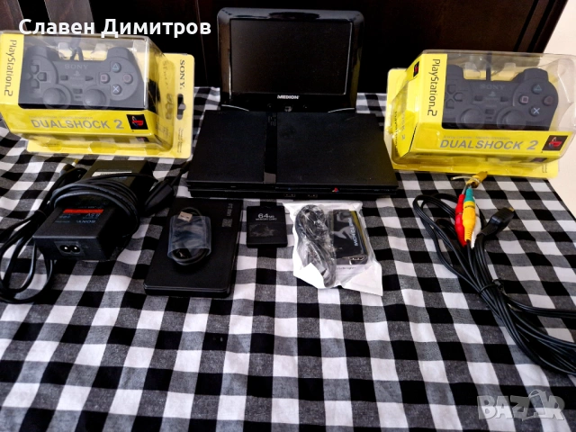 Playstation 2 хак 240 игри Playstation 1 и Playstation 2 + Mонитор , снимка 2 - PlayStation конзоли - 54445470