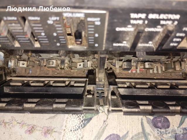 Глава от радиокасетофон Sanyo M807SR, снимка 6 - Радиокасетофони, транзистори - 55075963