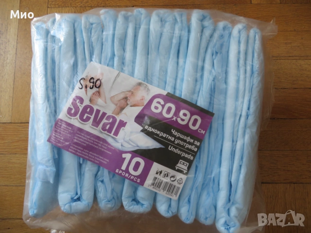 Чаршафи за еднократа употреба Sevar, 60x90 см