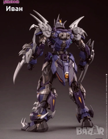 Готови ли сте за тази метална фигура на Shredder, снимка 11 - Колекции - 54047023