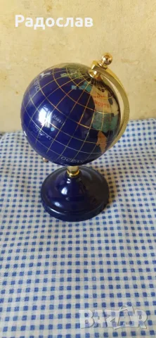 глобус от полускъпоценни камъни , снимка 5 - Други - 55436193