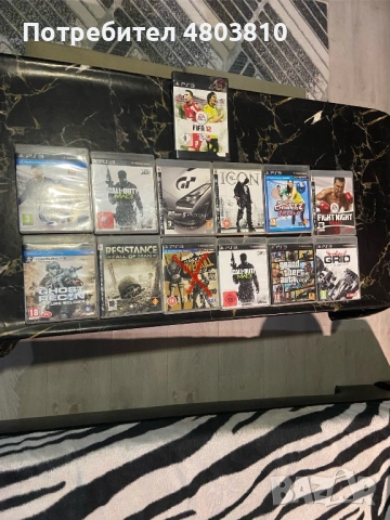 PS3 игри в много добро състояние – GTA V, FIFA, MW3 и още