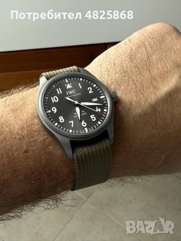IWC Mark XX Titanium Automatic, снимка 7 - Мъжки - 55466451