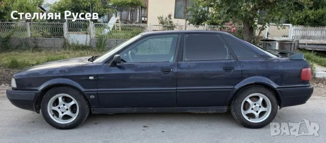 audi 80 b4 1.6 70к.с. КЛИМАТИК / ГАЗ - бензин - цена 1000 евро   - колата e с подновена регистрация , снимка 3 - Автомобили и джипове - 54919150