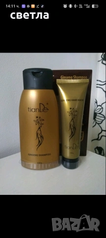 Комплектът с екстракт от женшен