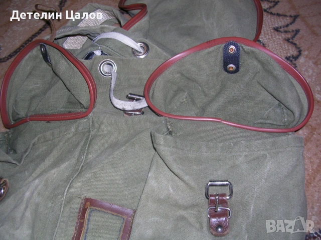 Голяма ретро войнишка раница от Тошово време, снимка 5 - Други - 54661559