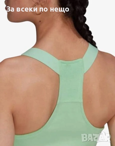 ADIDAS Adicolor Classics Racerback Dress Green Дамска Зелена Рокля Код P2748, снимка 3 - Рокли - 55066382