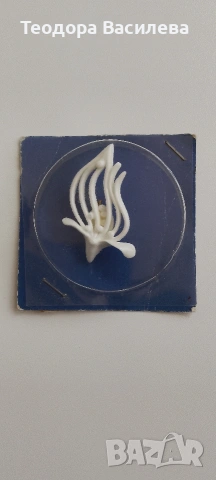 Брошка костен порцелан в оригиналната опаковка , снимка 3 - Антикварни и старинни предмети - 54039023
