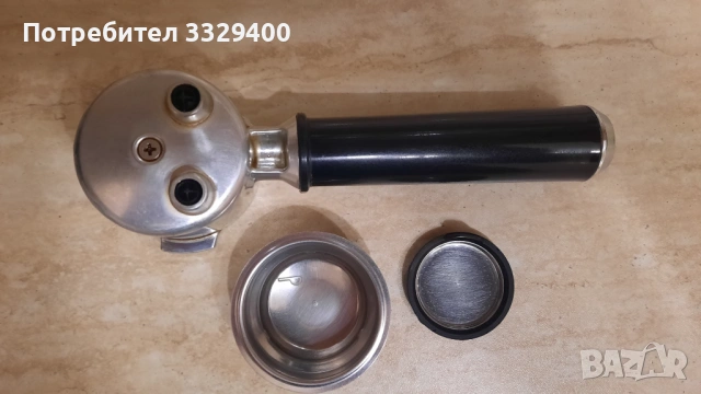 Ръкохватка с цедка за Delonghi ECP35.31,ECP33.21,ECP31.21, снимка 6 - Кафемашини - 54337921