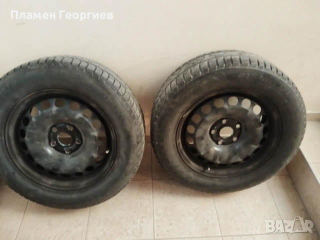  Железни Джанти с Гуми PIRELLI WINTER SOTTOZERO 3 – 2 броя, снимка 3 - Гуми и джанти - 54730451