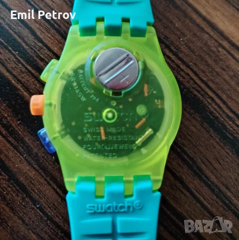 Часовник Swatch Neon Wave SUSJ404, снимка 8 - Мъжки - 55584931