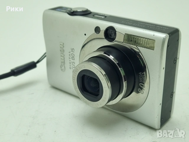 Canon Digital IXUS 80 IS 8.0MP Camera,3X Optical Zoom, снимка 5 - Фотоапарати - 54693935