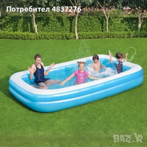 Надуваем семеен басейн, снимка 3 - Басейни и аксесоари - 55014086