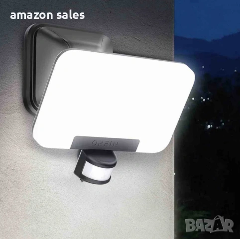 OREiN LED прожектор със сензор за движение външен монтаж 2800 lm,2700/4000/6500K 24W 