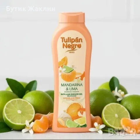 Душ гел Tulipán Negro 650ml, снимка 11 - Козметика за тяло - 55677030