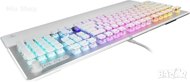 Нова Геймърска оптико-механична RGB клавиатура Turtle Beach Vulcan II Max, снимка 4 - Друга електроника - 55540774