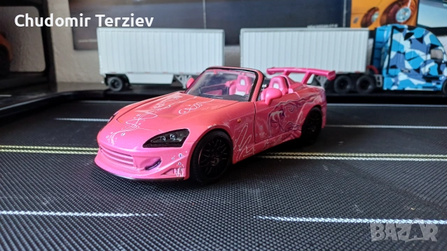 Мащабни модели коли 1:24 / Jada Honda S2000 / Maisto Ford Mustang, снимка 9 - Колекции - 54911586