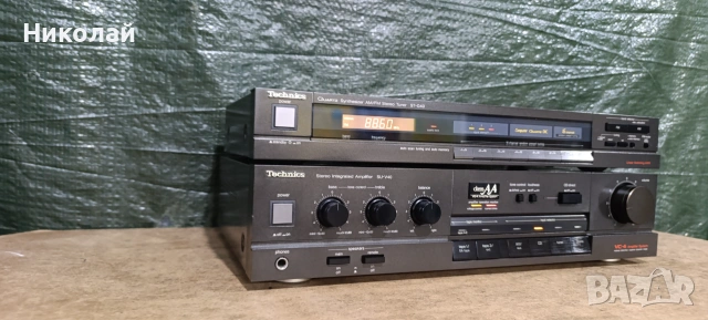 Technics SU-V40 + ST-G40.      Цена-165 , снимка 2 - Ресийвъри, усилватели, смесителни пултове - 55157041