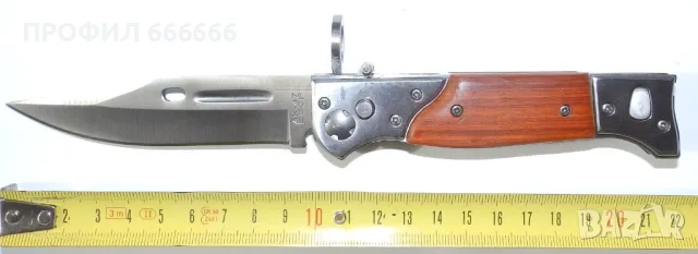 Армейски Сгъваем нож АК-47 СССР , снимка 3 - Ножове - 55513919