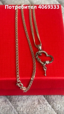 Сребърен синджир с висулка  925 58см , снимка 7 - Колиета, медальони, синджири - 54366832