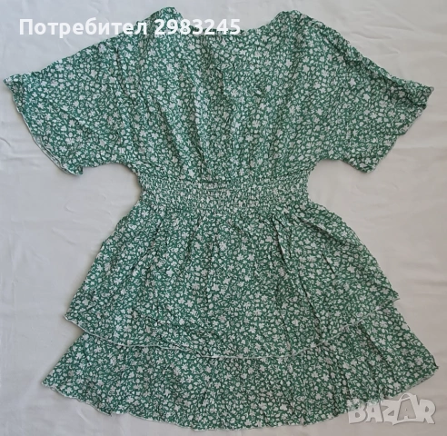 Лятна рокля с къси ръкави, снимка 2 - Рокли - 54703440