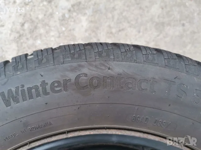 2бр зимни гуми 185/65/15 Continental Winter Contact TS870, снимка 4 - Гуми и джанти - 55350322