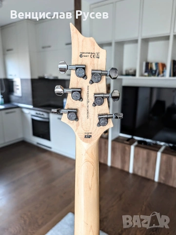 ESP LTD H-101FM See Thru Red, 2016, Indonesia, снимка 8 - Китари - 54885009