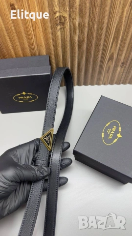 колани от естествена кожа в кутия  Louis Vuitton prada, снимка 2 - Колани - 54637422