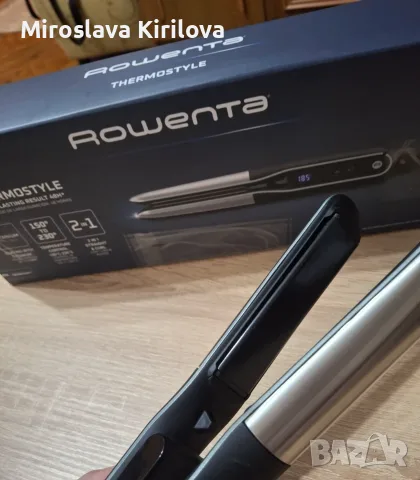 Преса Rowenta нова , снимка 5 - Преси за коса - 55695083