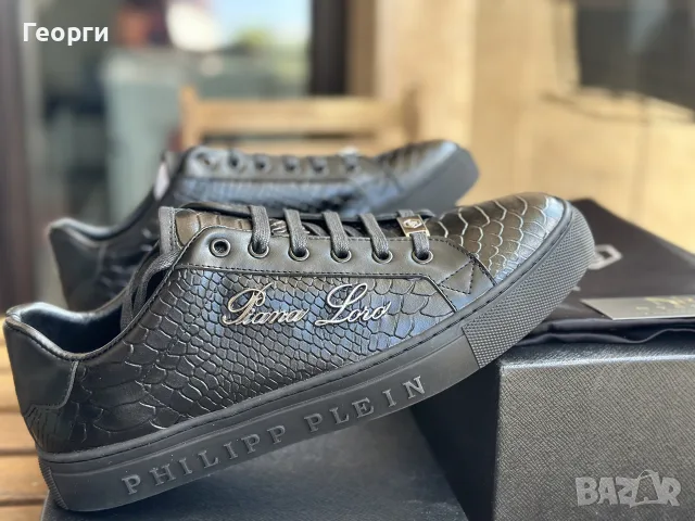 Philipp plein loro pianа мужки обувки, снимка 5 - Мокасини - 55683381