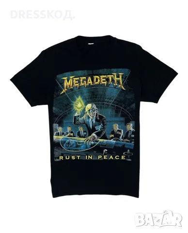 Megadeth мъжка метал тениска, S размер 