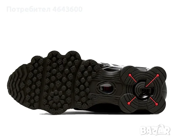 Nike Shox TL Black Metallic Hematite, снимка 6 - Маратонки - 55692646
