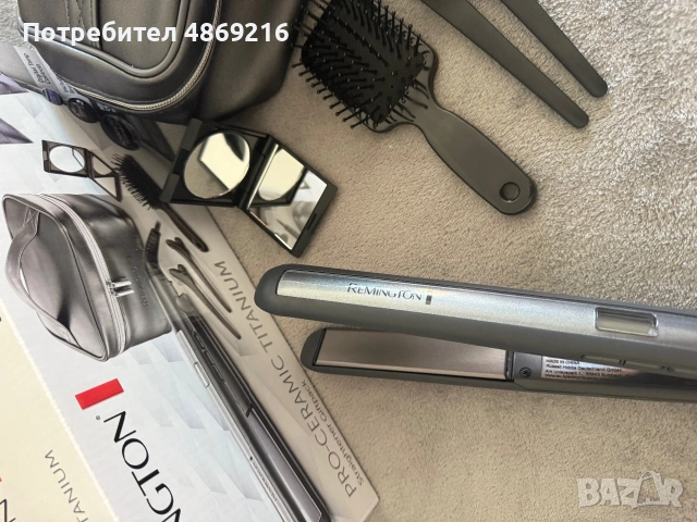 преса за коса Remington Pro-Ceramic Titanium Gift Pack, снимка 2 - Други - 55137036