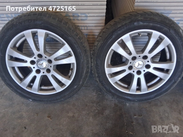 Джанти с гуми Мерцедес 16’, снимка 3 - Гуми и джанти - 54305812
