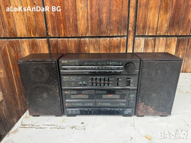 Радио касетофон akai pj-w59