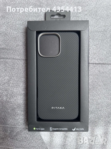Pitaka Ultra-Slim-Case за iPhone 16 Pro Max - нов/неизползван, снимка 3 - Калъфи, кейсове - 55251311