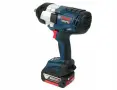 Bosch GDS 18V-1000 1000Nm 2x5.0Ah Ударен гайковерт Professional L-BOXX Нов, снимка 6