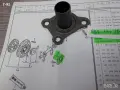 085141181**NEU**VAG**VW**AUDI**ВТУЛКА ЗА АКСИАЛЕН ЛАГЕР НА СЪЕДИНИТЕЛЯ ** , снимка 3