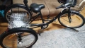 Нов сгъваем велосипед триколка гуми 24 ", снимка 1