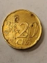 монета от 20 евро цента , снимка 2