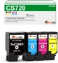 Тонер касети CS720 за принтер Lexmark, 4 броя (черна, циан, магента и жълта), 7000 страници, снимка 1