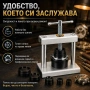 Професионална преса за часовници за затваряне на часовници инструмент часовникари 18 матрици, снимка 5