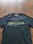 Carhartt Men's Loose Fit Heavyweight Short-Sleeve Logo Graphic - мъжка тениска р-р M КАТО НОВА, снимка 4