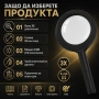 Увеличителна ръчна лупа с LED осветление COB лампа за четене на книги голям диаметър 3X увеличение, снимка 4