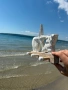 Закачалка за стена от дърво с морски декор , снимка 3