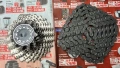 Касета + верига Shimano 10 speed (скорости), снимка 1