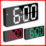 Светещ LED часовник на Ток.Дигитален Будилник.Електрически Светещи Часовници.Големи цифри.Будилници, снимка 4